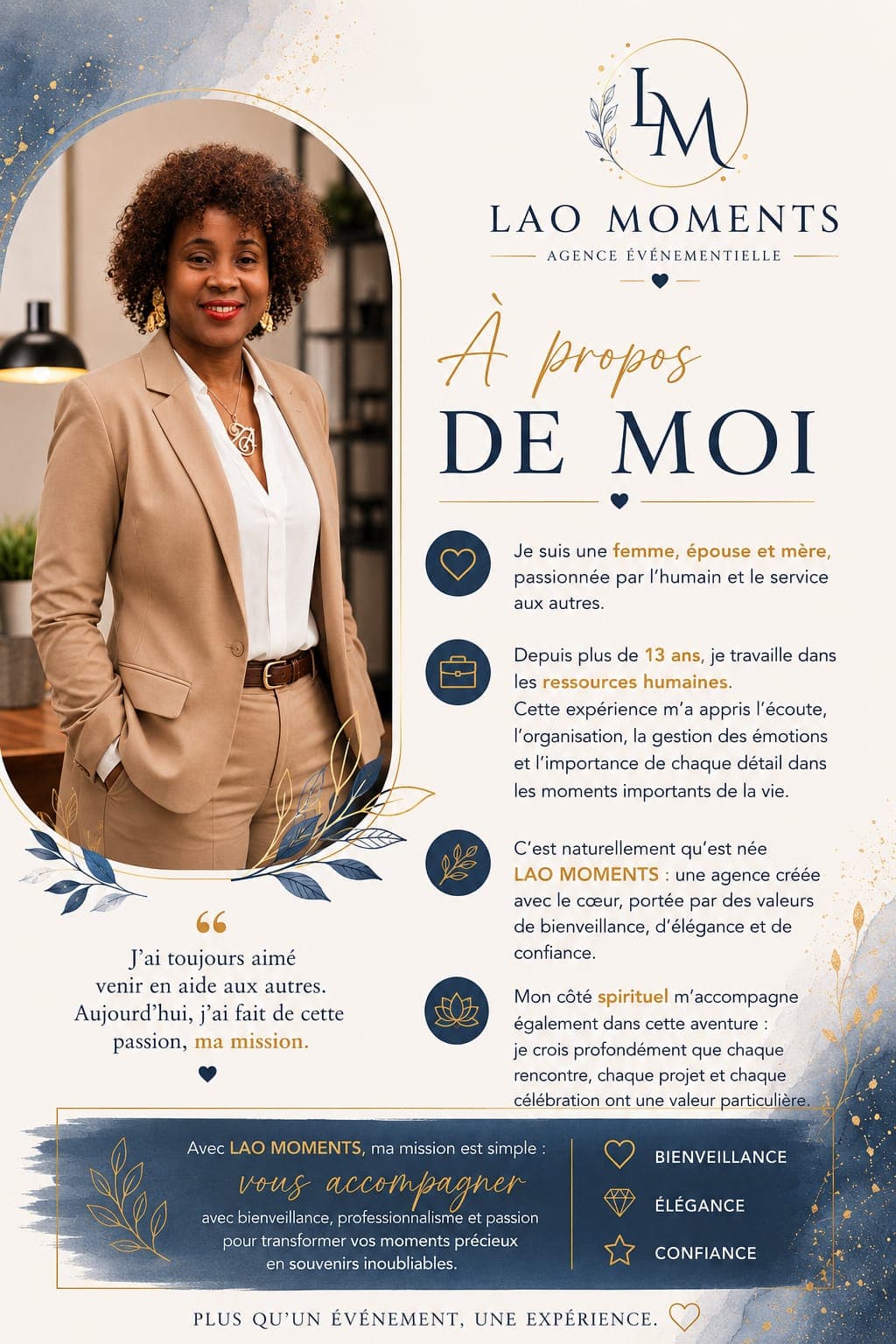 À propos de Moi — LAOMOMENTS